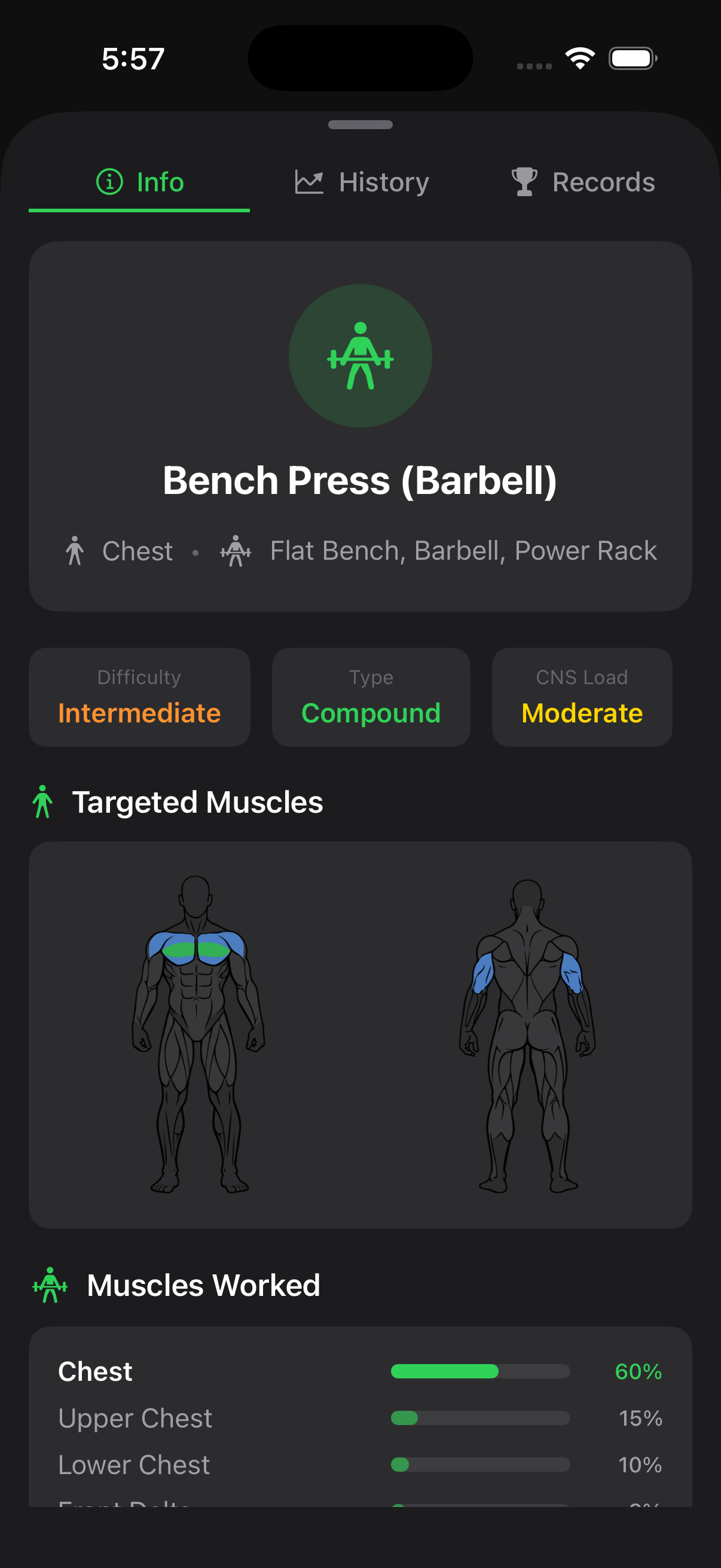 300+ Exercise Library screenshot