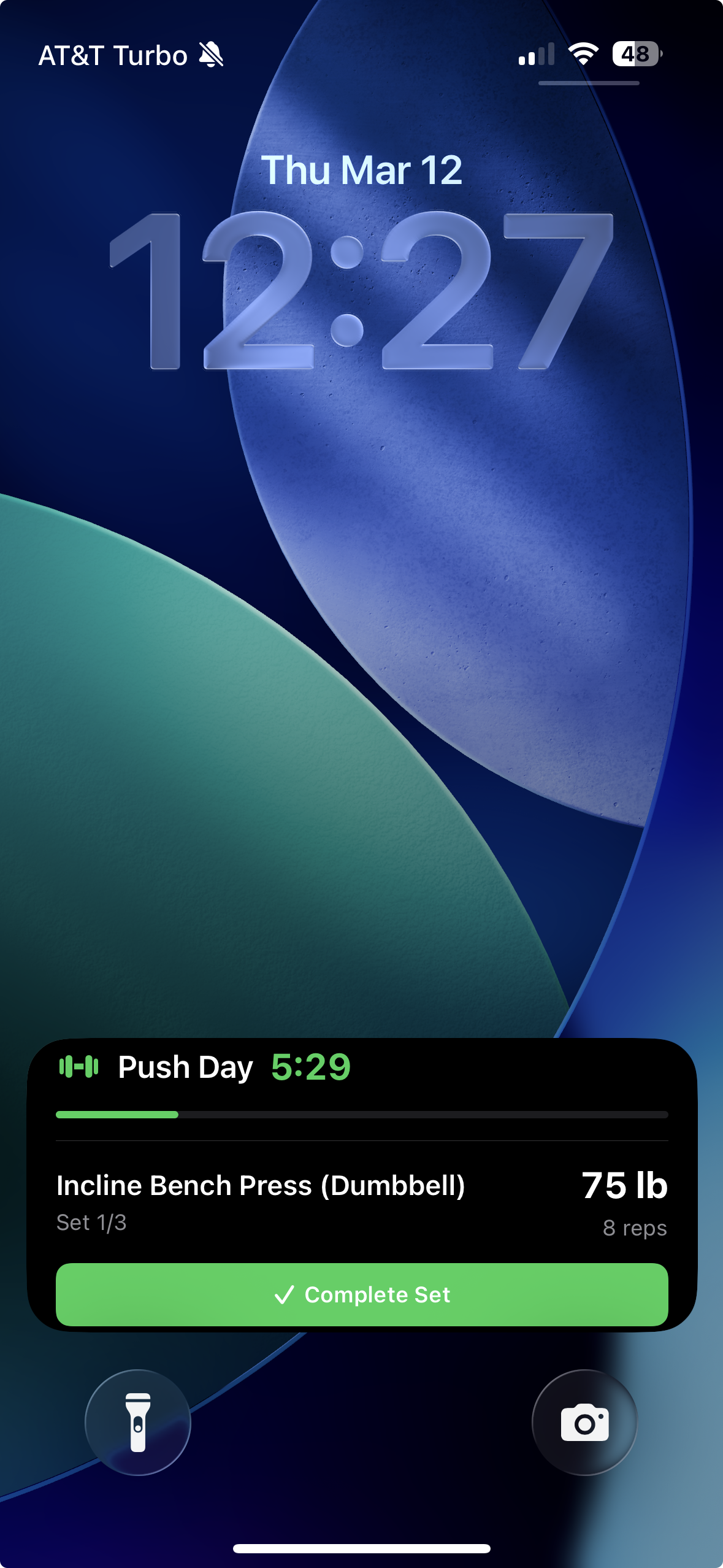 Live Activity & Dynamic Island screenshot